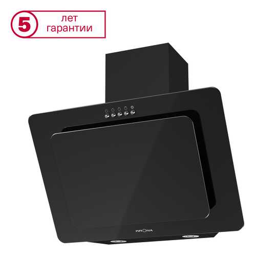 Вытяжка наклонная KRONAsteel Liva 600 PB Black