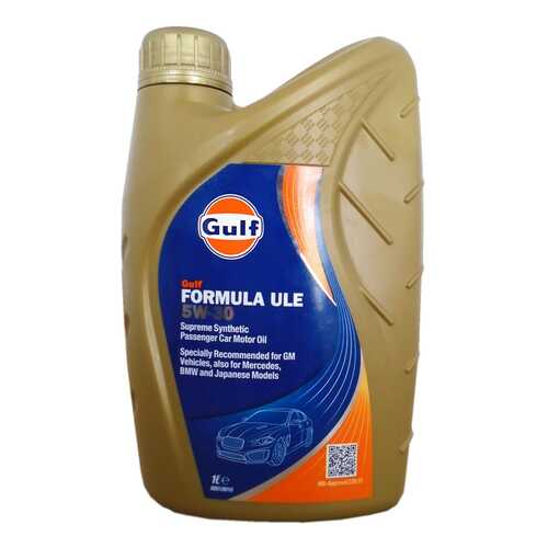 Моторное масло Gulf Formula ULE 5W-30 1л