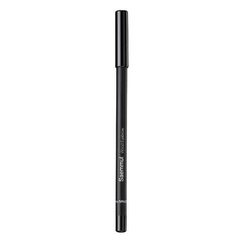 Карандаш для бровей The Saem Saemmul wood eyebrow 04 black 1,8 г