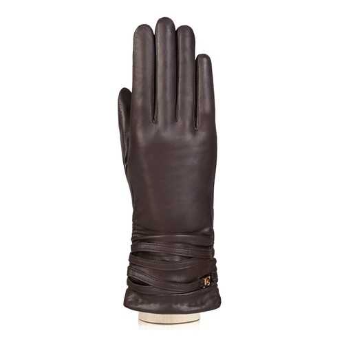 Перчатки женские Eleganzza IS336 коричневые 6.5