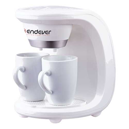 Кофеварка капельного типа Endever Costa-1040 White