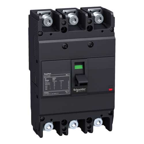 Выключатель автоматический EZC250F, 3 полюса, 160 А, 18 кА