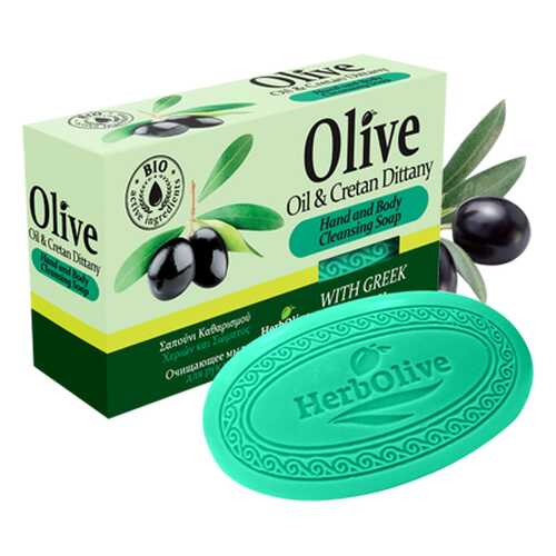 Оливковое мыло Herbolive с диктамосом (критская душица) 90 гр