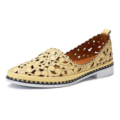 Туфли женские Pierre Cardin TR-MN-143-2020 желтые 38 RU