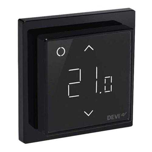 Терморегулятор для теплых полов Devi Devireg Smart Wi-Fi black