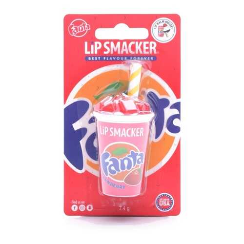 Бальзам для губ Lip smacker с ароматом Fanta Strawberry