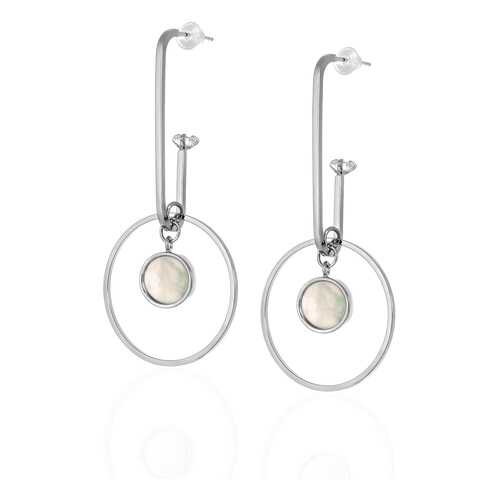 Серьги Lattrice 221155441 серебристые