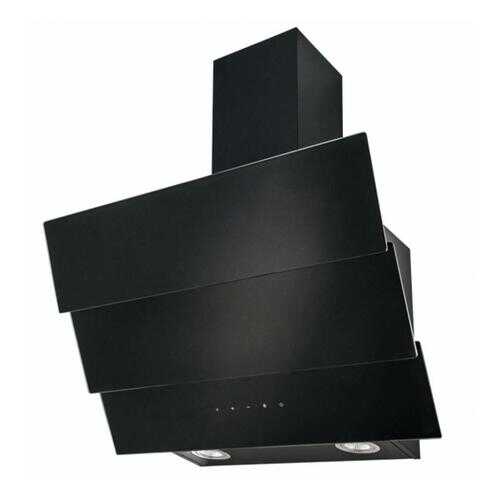 Вытяжка наклонная AMARI Trento black glass 50