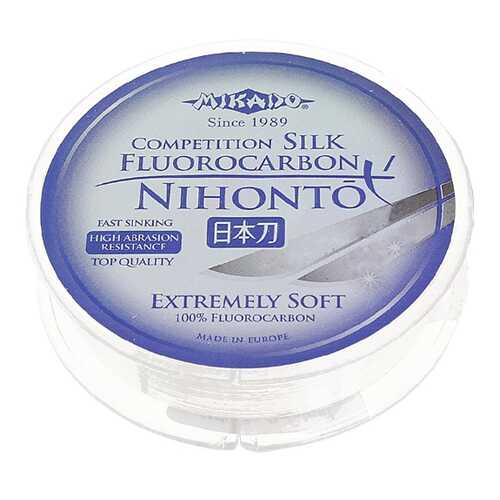Леска монофильная Mikado Nihonto Fluorocarbon Silk 0,45 мм, 30 м, 12,1 кг