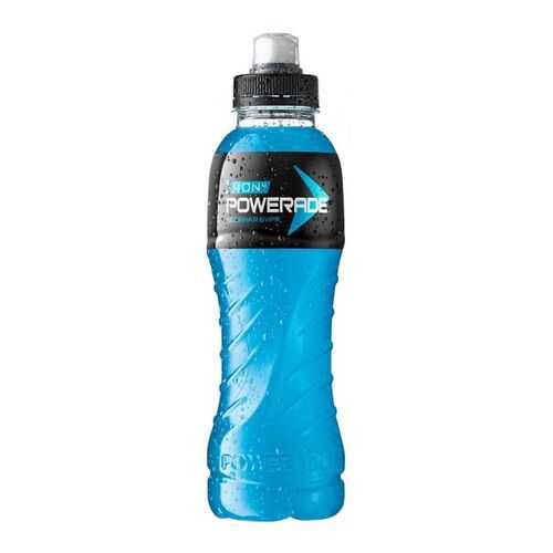 Напиток негазированный ледяная буря Powerade пластик 0.5 л