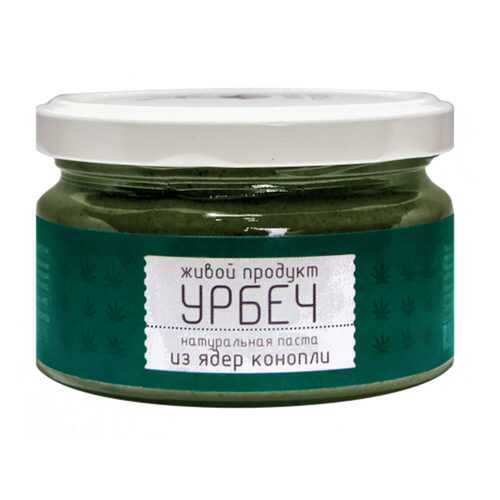 Урбеч Живой продукт из ядер конопли 225 г