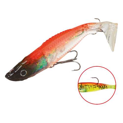 Виброхвост оснащенный Mikado Crystal Fish WXH-59 10 см, 56, 2 шт.