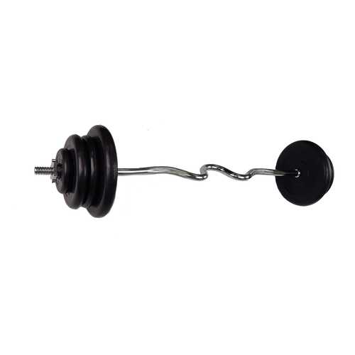 Штанга MB Barbell, гриф w-образный 127 см, 50 кг, 25 мм