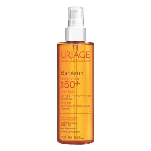 Солнцезащитное средство сухое SPF 50+ Uriage Bariesun 200 мл