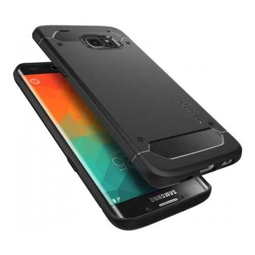Чехол Spigen Rugged Capsule для Galaxy S6 EdgePlus Black Spigen11698