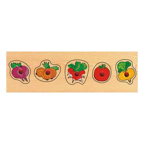Рамка-вкладыш Wooden Toys Овощи мал