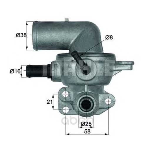 Термоcтат Mahle/Knecht TI13388D