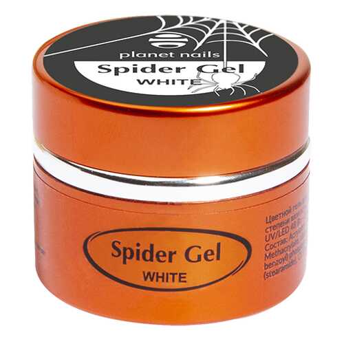 Гель-паутинка Planet Nails Spider Gel белая 5г
