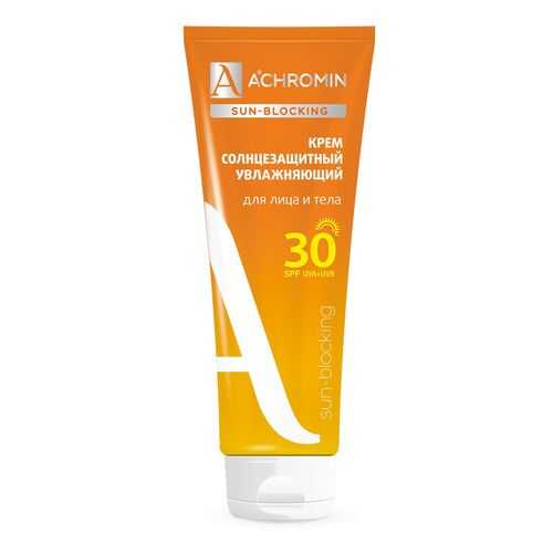 Крем солнцезащитный Achromin для лица и тела SPF 30, 250 мл