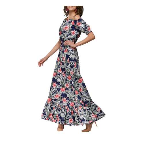 Платье-сарафан женское D&M by 1001DRESS DM01149FL синее XS