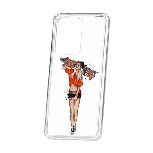 Чехол Kruche Samsung Galaxy S20 Ultra Print Лонгборд
