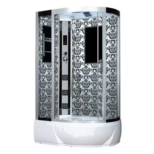 Душевая кабина Niagara Lux NG-7712WL 120x80x215, белый с узором