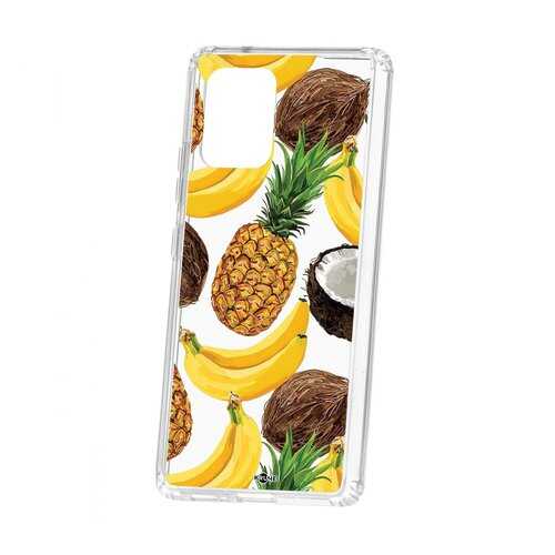 Чехол Kruche Samsung Galaxy S10 Lite Print Тропический микс