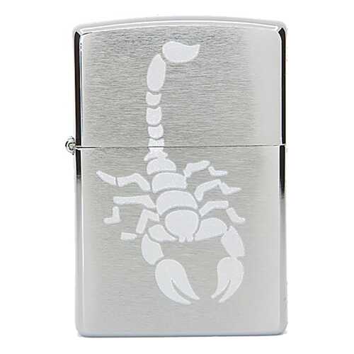 Зажигалка Zippo №200 Scorpion Brushed Chrome