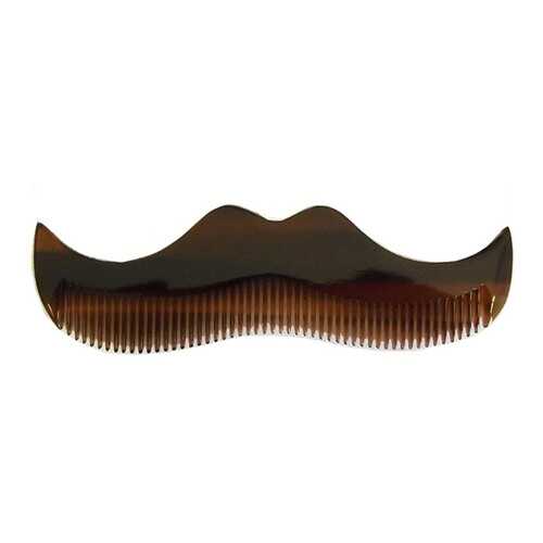 Расческа для усов Morgan's Pomade Moustache Comb Amber