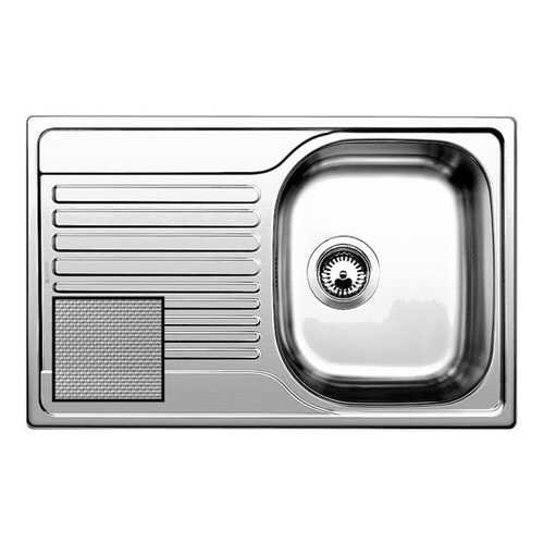 Мойка для кухни из нержавеющей стали Blanco Tipo 45 S Compact 513675 сталь с декором