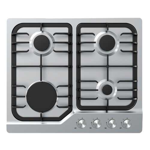 Встраиваемая варочная панель газовая Midea MG687X Silver