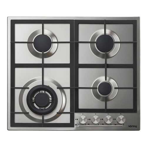 Встраиваемая варочная панель газовая Korting HG 665 CTX Silver