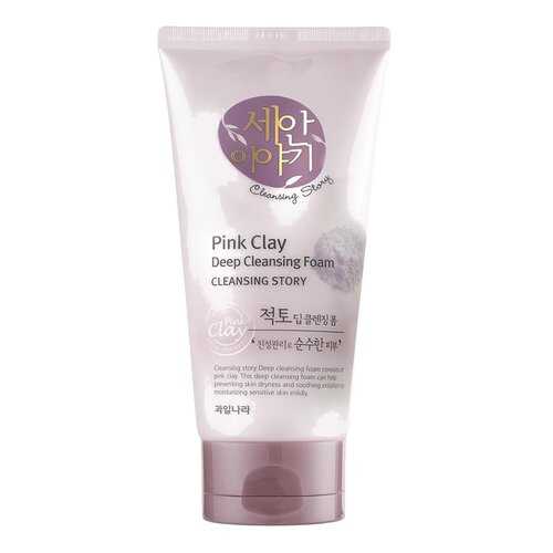 Пенка для умывания Welcos Cleansing Story Deep Cleansing Foam (Pink Clay), 150 мл