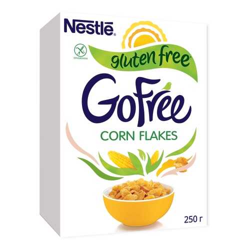 Хлопья кукурузные Nestle Gofree обогащенные витаминами 250 г