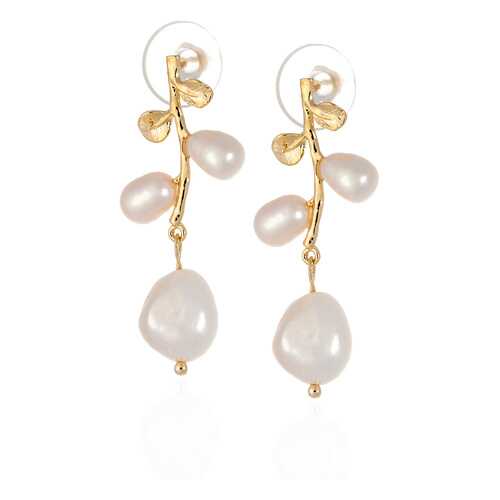 Серьги женские Lattrice 221155379 золотистые