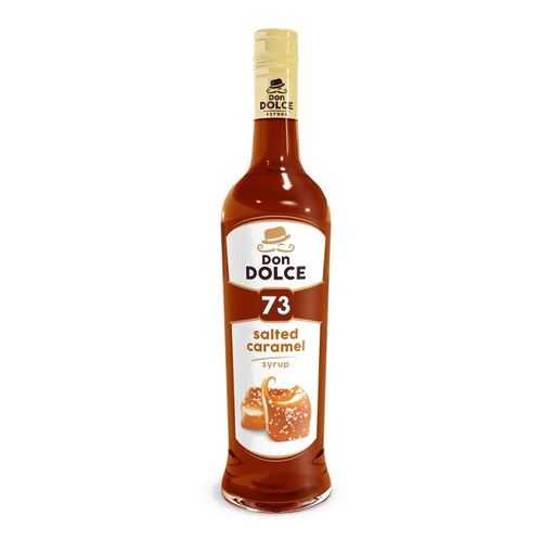 Сироп Don Dolce соленая карамель 0.7 л