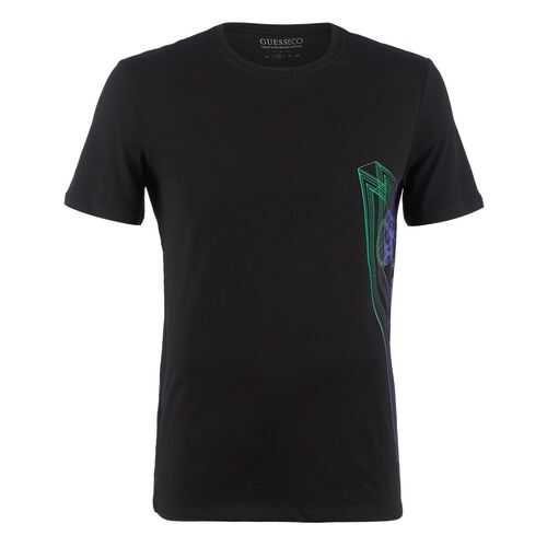 Футболка мужская Guess M0YI45-K8HM0 черная S