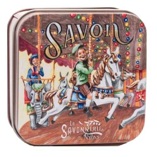 Мыло La Savonnerie de Nyons с цветком хлопка Карусель