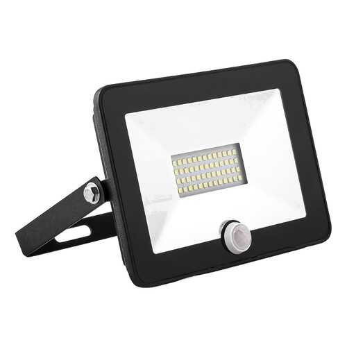 Прожектор светодиодный Saffit 20W (1800lm) 2835SMD 6400K, с датчиком, 29522