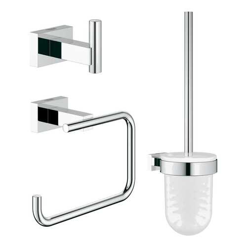 Набор аксессуаров для ванной Grohe Essentials Cube 3 предмета Хром