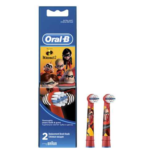 Насадка для зубной щетки Braun Oral-B EB10K Incredibles 2 2 шт