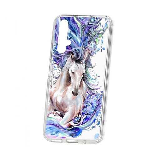 Чехол Kruche для Huawei Honor 20 Print Каменная роза