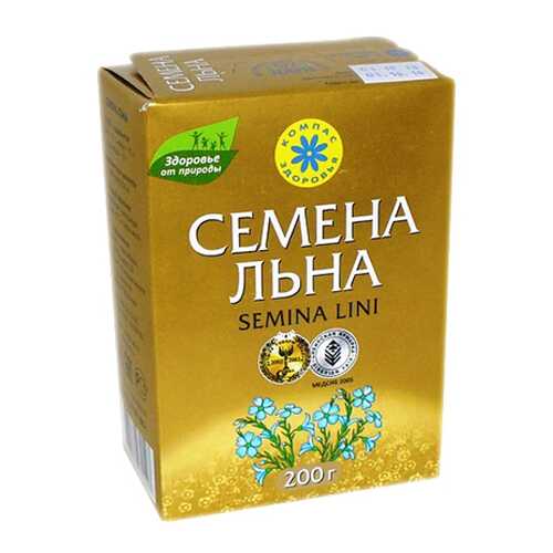 Семена Льна Компас здоровья 200 г