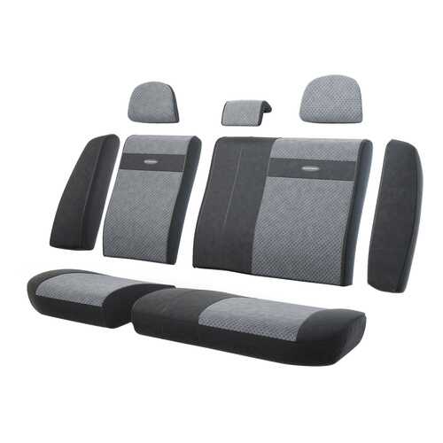Комплект чехлов на сиденья Autoprofi TRS-002 BK/D.GY