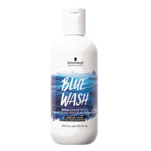 Тонер для волос Schwarzkopf Color Wash Blue Синий 300 мл