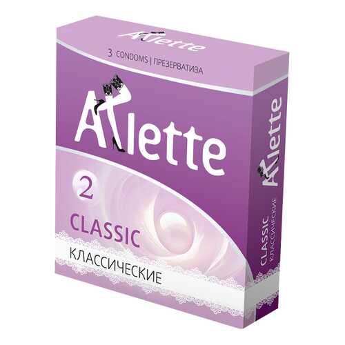 Классические презервативы Arlette Classic 3 шт.