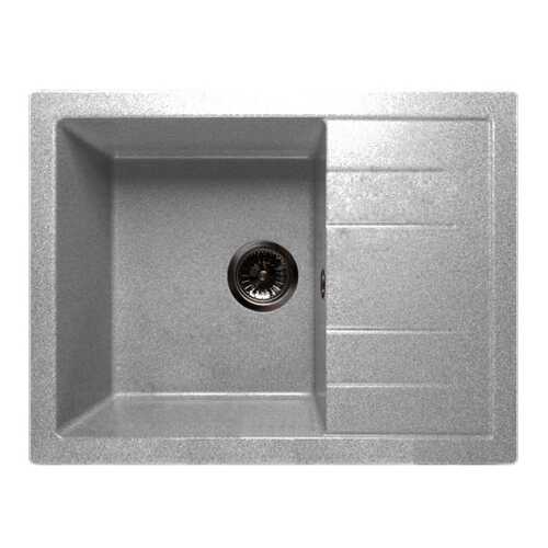 Мойка для кухни гранитная GranFest Quadro GF-Q650L серый