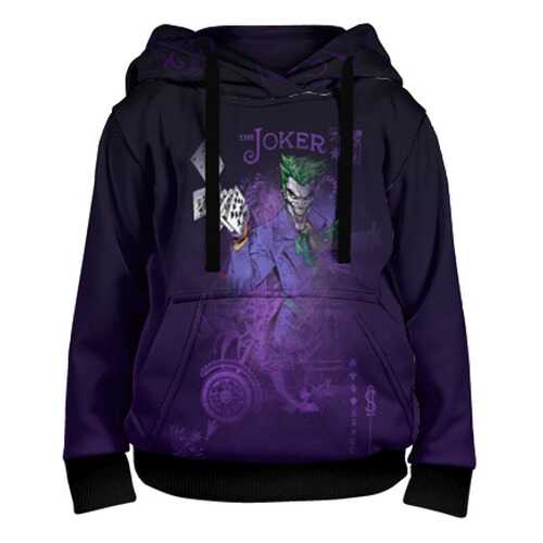 Детская толстовка ВсеМайки 3D Joker and playing cards, р. 140