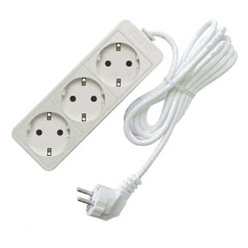 Удлинитель СОЮЗ , 3 розетки, 3 м, White