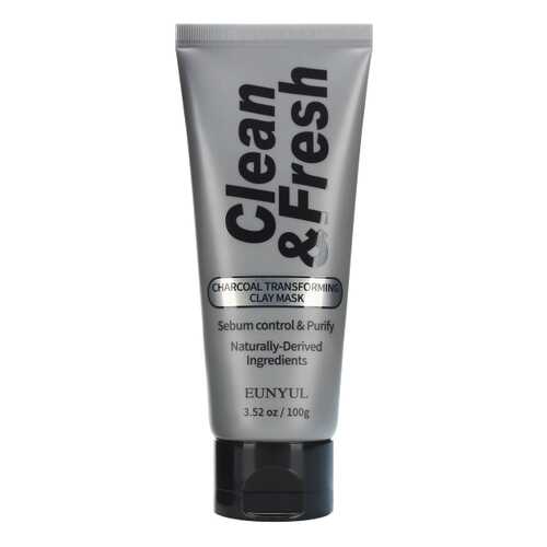 Маска для лица Eunyul Clean & Fresh Charcoal Transforming Clay Mask 100 г